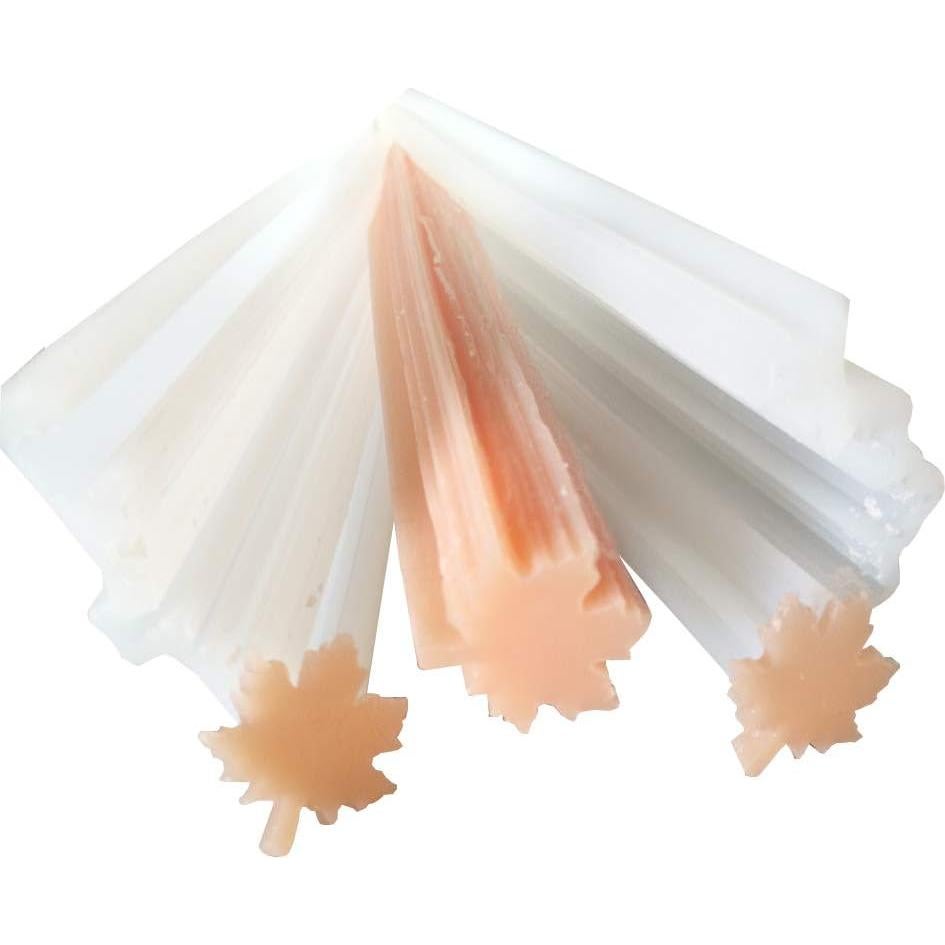 Molde de Silicona para Jabón y Vela Hoja de Arce EchoDone
