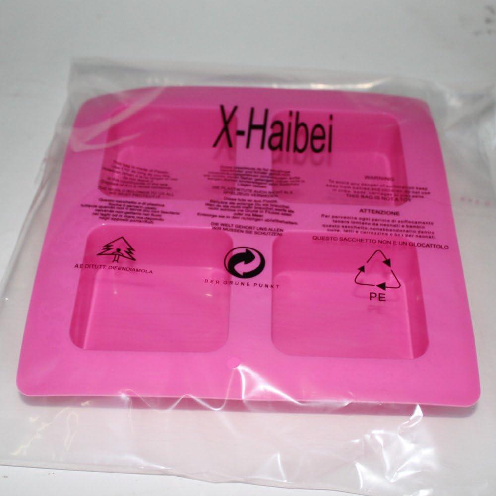 Molde para Jabón Cuadrado X-Haibei de Silicona 4.3oz