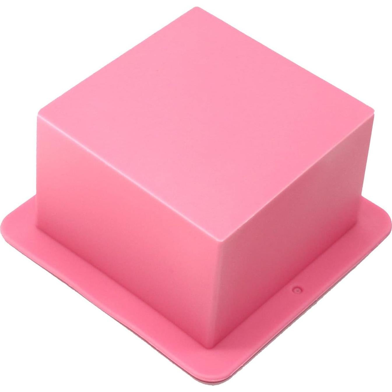 Molde de Silicona Cuadrado X-Haibei 500ml para Jabón y Vela