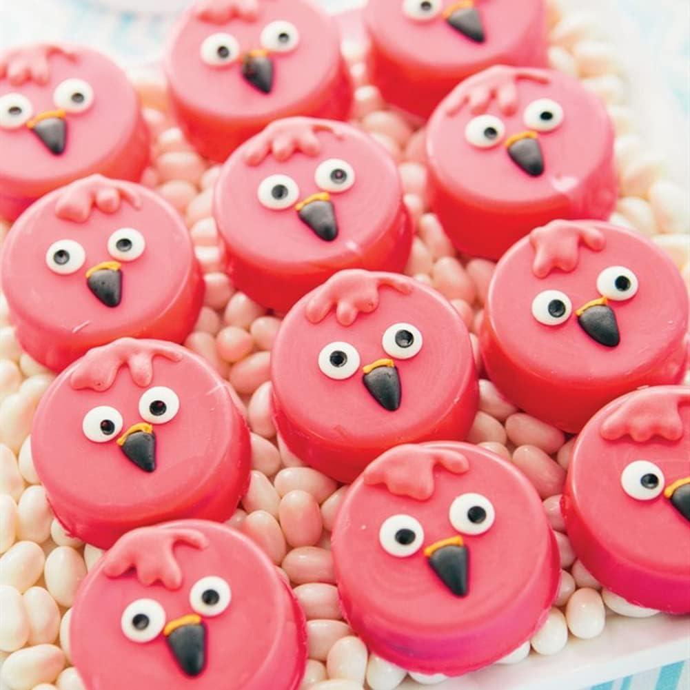 Molde de Silicona Redondo Ocmoiy para Galletas y Postres - 2 Piezas