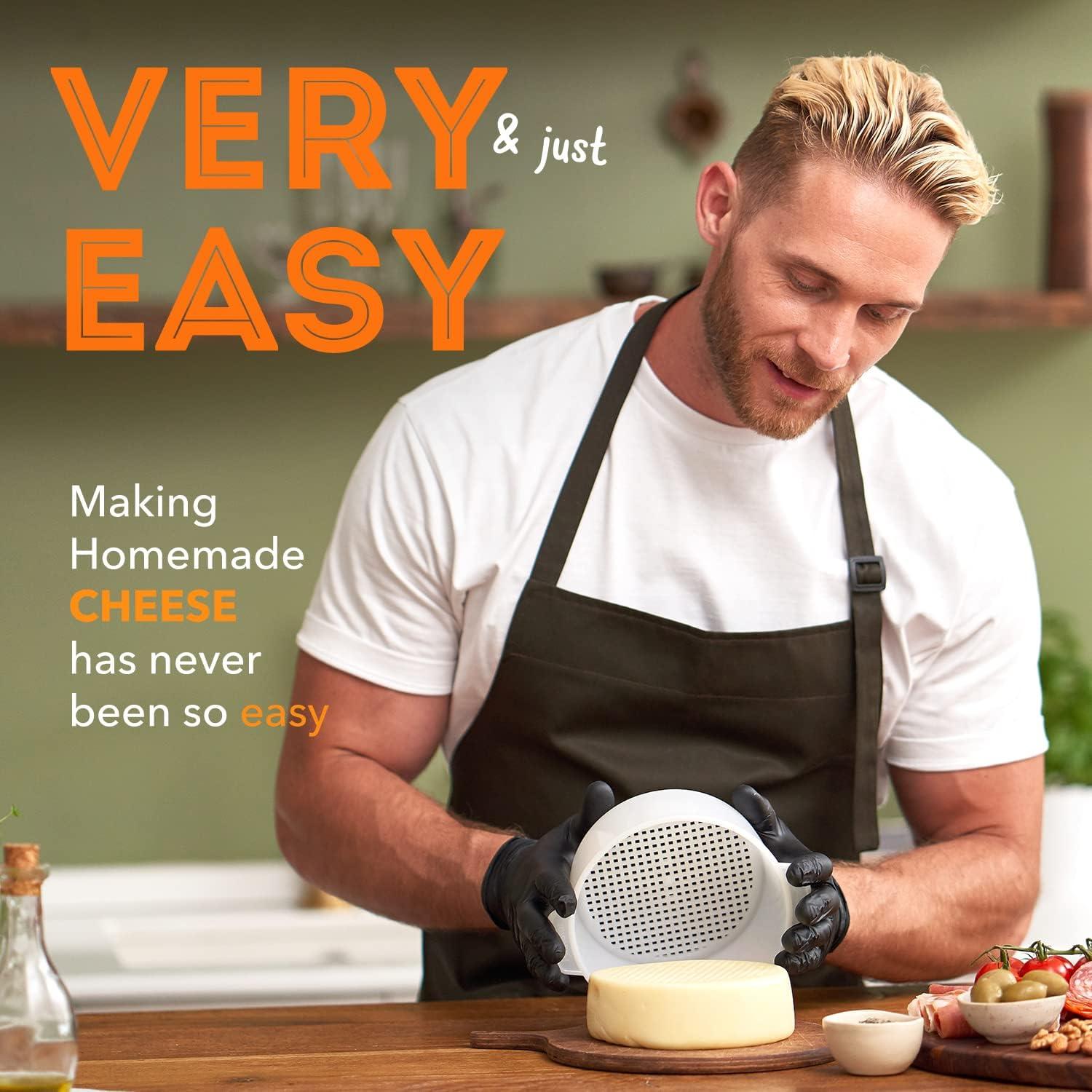 Kit de Moldes para Queso PetriStor 2 Piezas 1.2L con Pistón