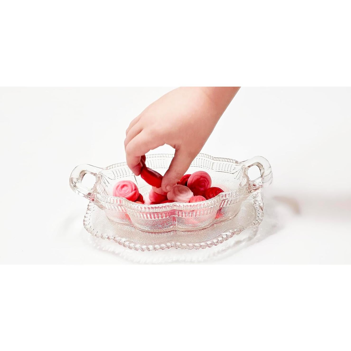 Molde de Silicona Rosa 4 Cavidades EDELAINE'S para Caramelos