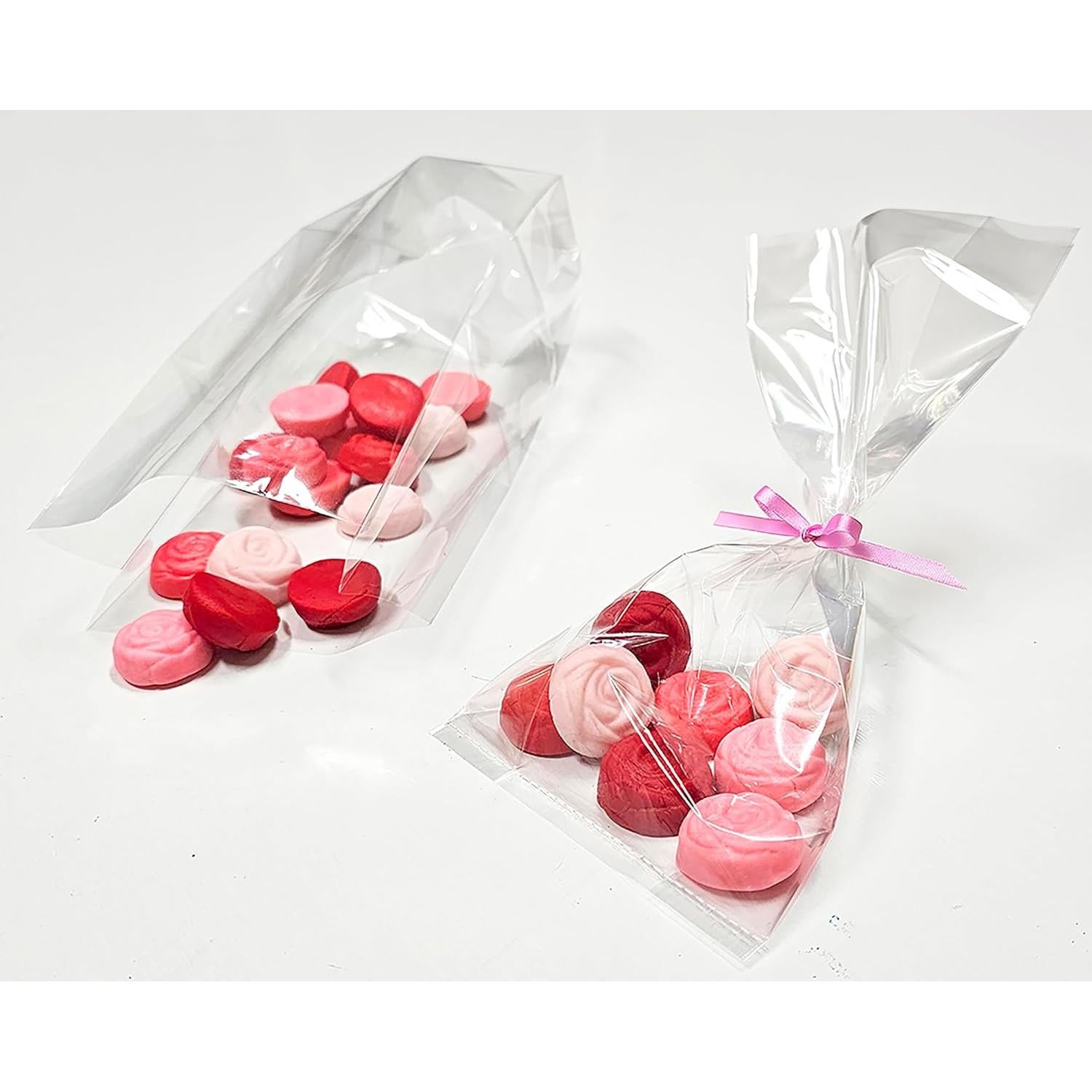 Molde de Silicona Rosa 4 Cavidades EDELAINE'S para Caramelos