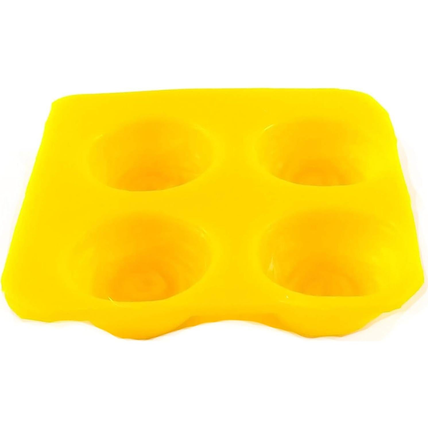 Molde de Silicona Rosa 4 Cavidades EDELAINE'S para Caramelos