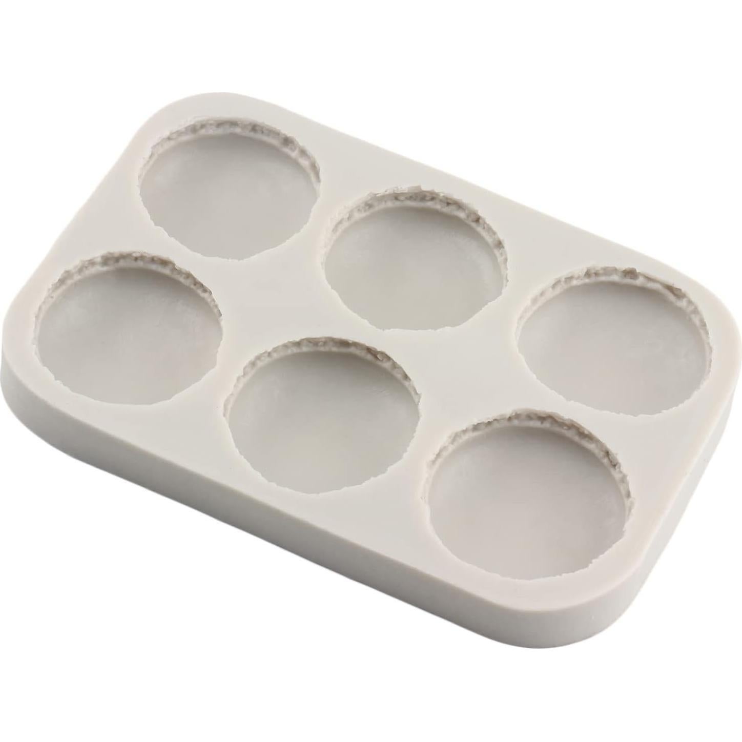 Molde de Silicona para Macarons Sijiangmold 6 Cavidades