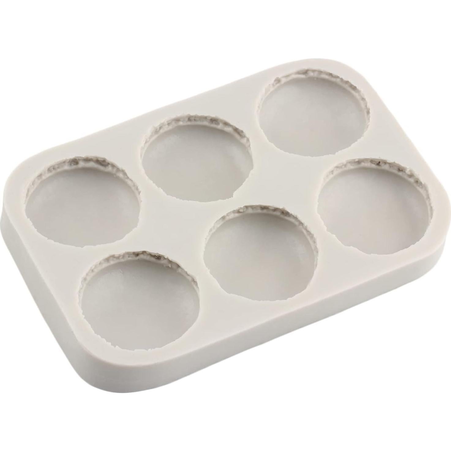 Molde de Silicona para Macarons Sijiangmold 6 Cavidades