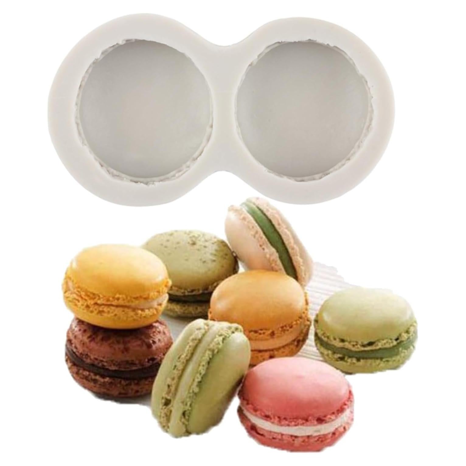 Macaroon Silicone Mold Macaron Fondant Molds For Cake Decoration Cupcake Topper Candy Chocolate Gum Paste Polymer Clay