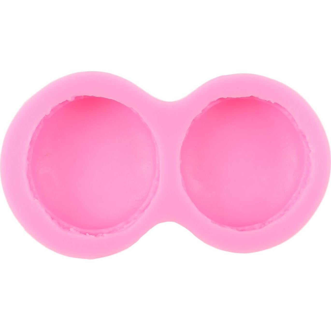 Molde de Silicona 3D QDMOLDS para Macaroon y Hamburguesa