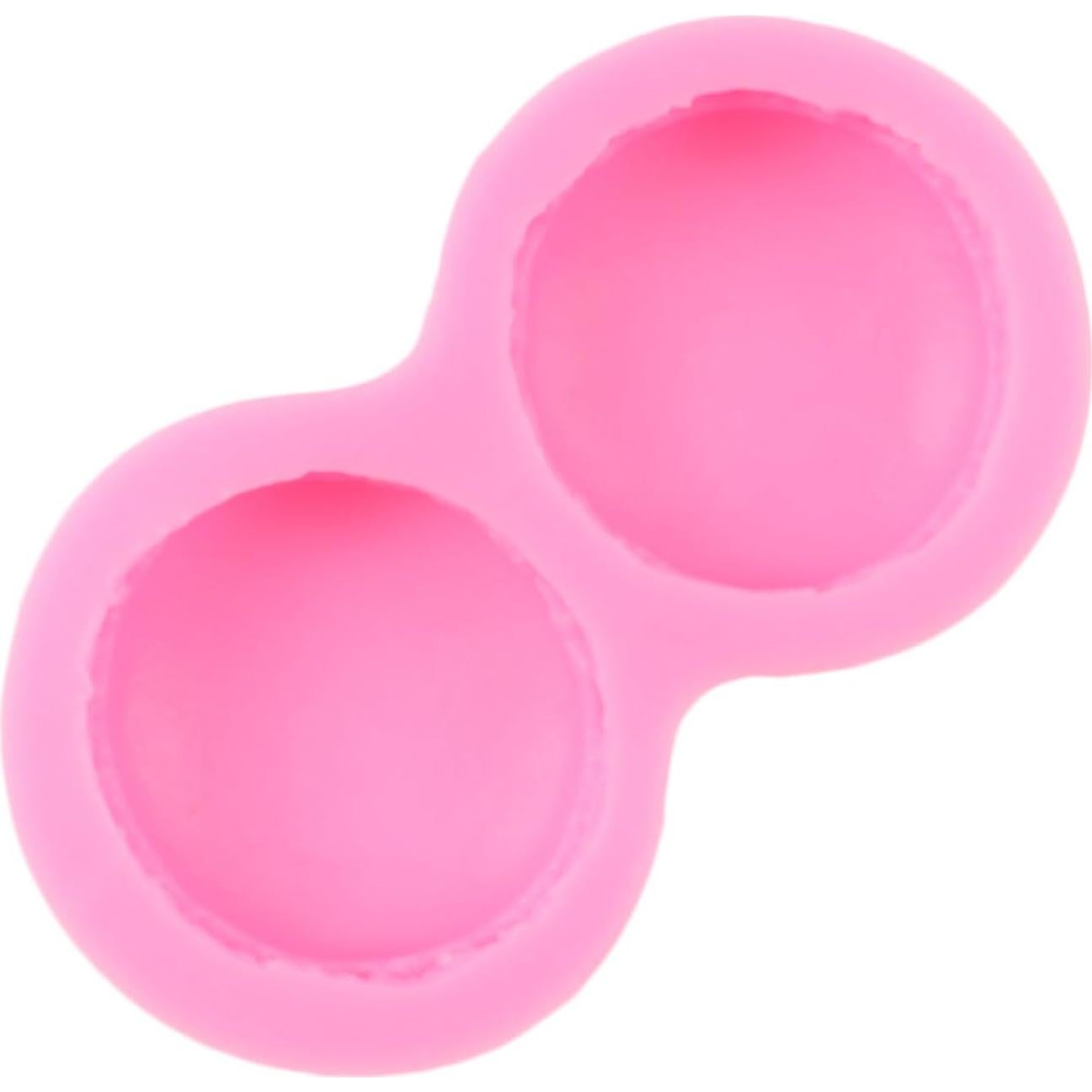 Molde de Silicona 3D QDMOLDS para Macaroon y Hamburguesa