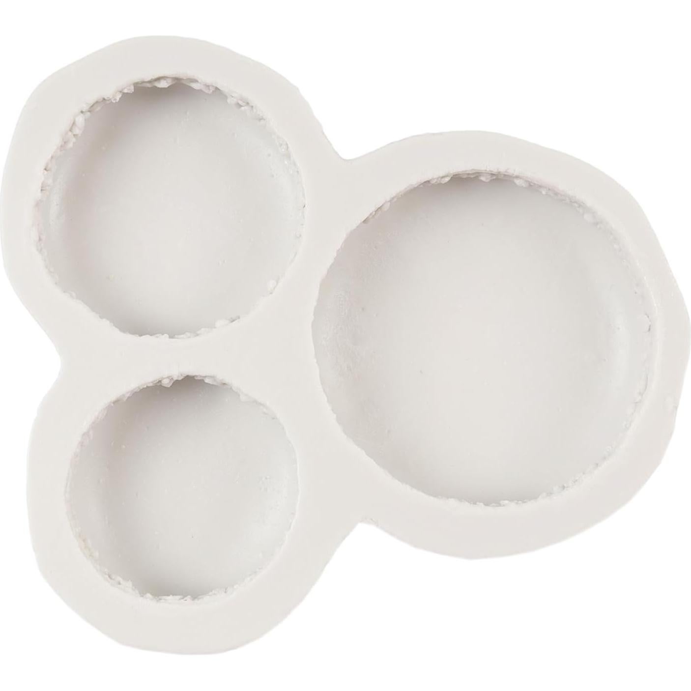 Macaroon Silicone Fondant Molds For Chocolate Cupcake Topper Cake Decoration Candy Sugar Craft Gum Paste Polymer Clay