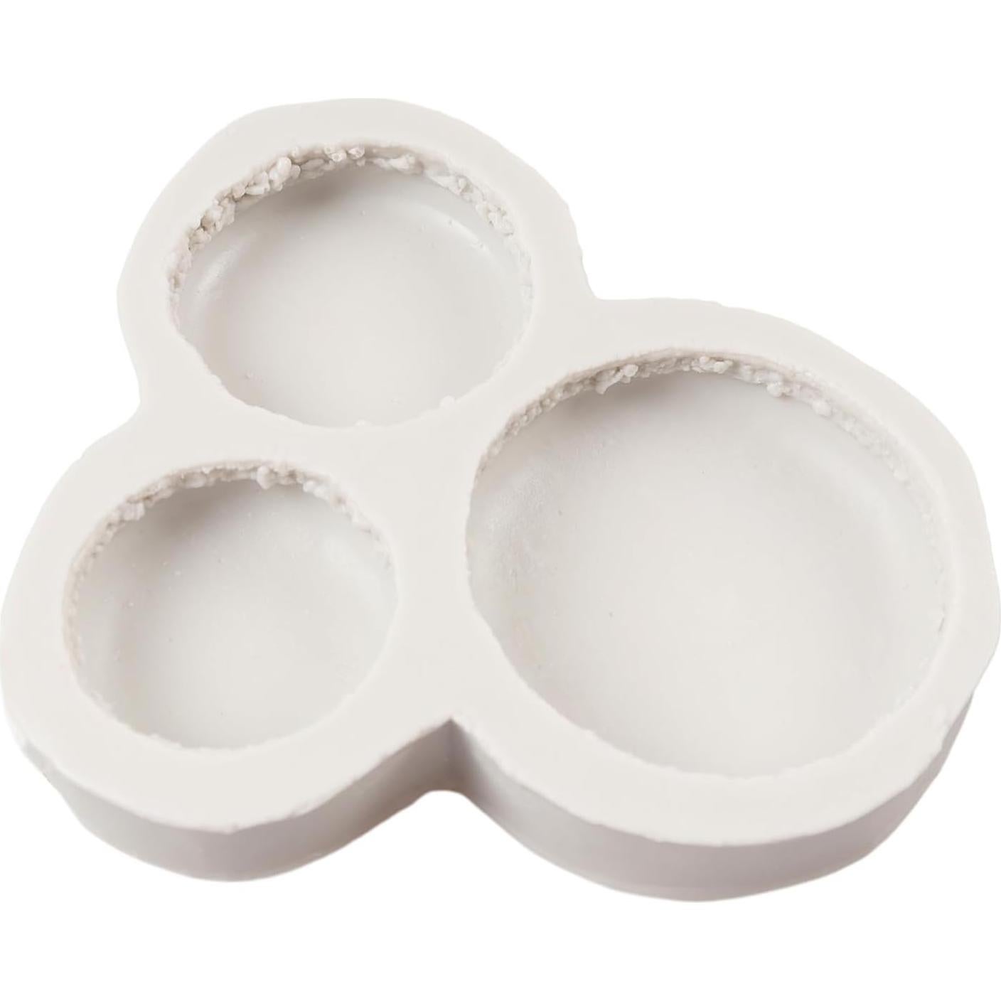 Macaroon Silicone Fondant Molds For Chocolate Cupcake Topper Cake Decoration Candy Sugar Craft Gum Paste Polymer Clay