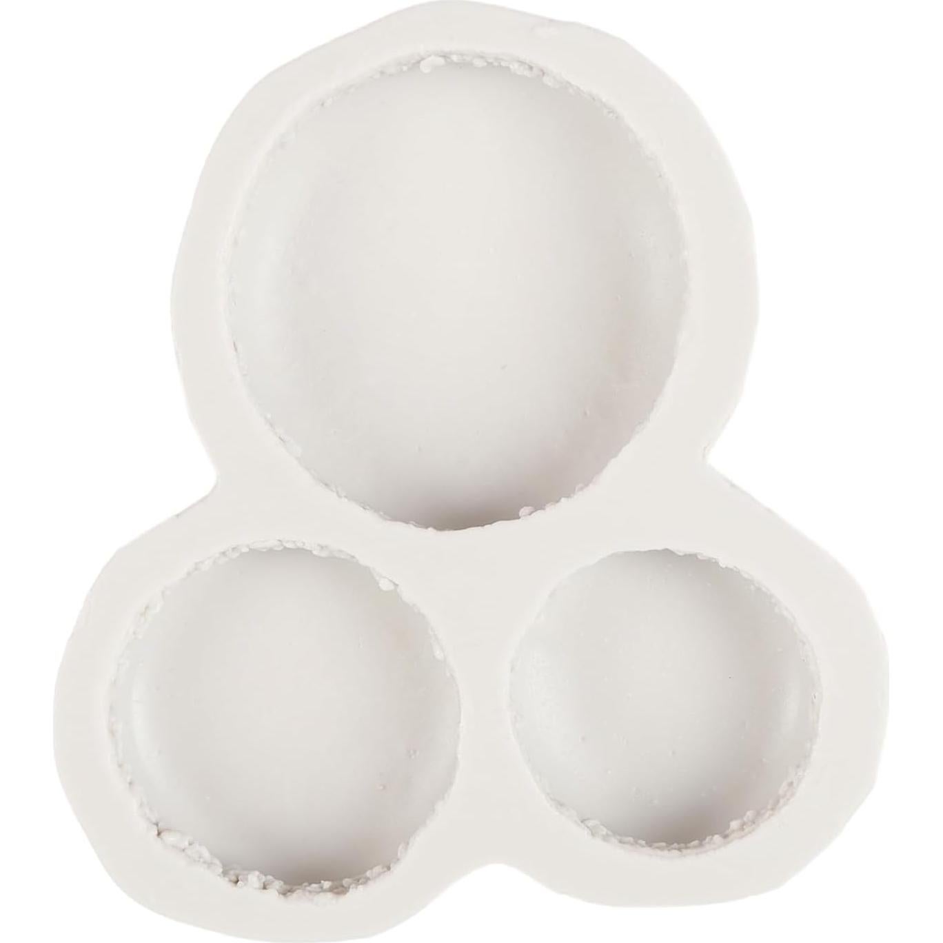 Macaroon Silicone Fondant Molds For Chocolate Cupcake Topper Cake Decoration Candy Sugar Craft Gum Paste Polymer Clay