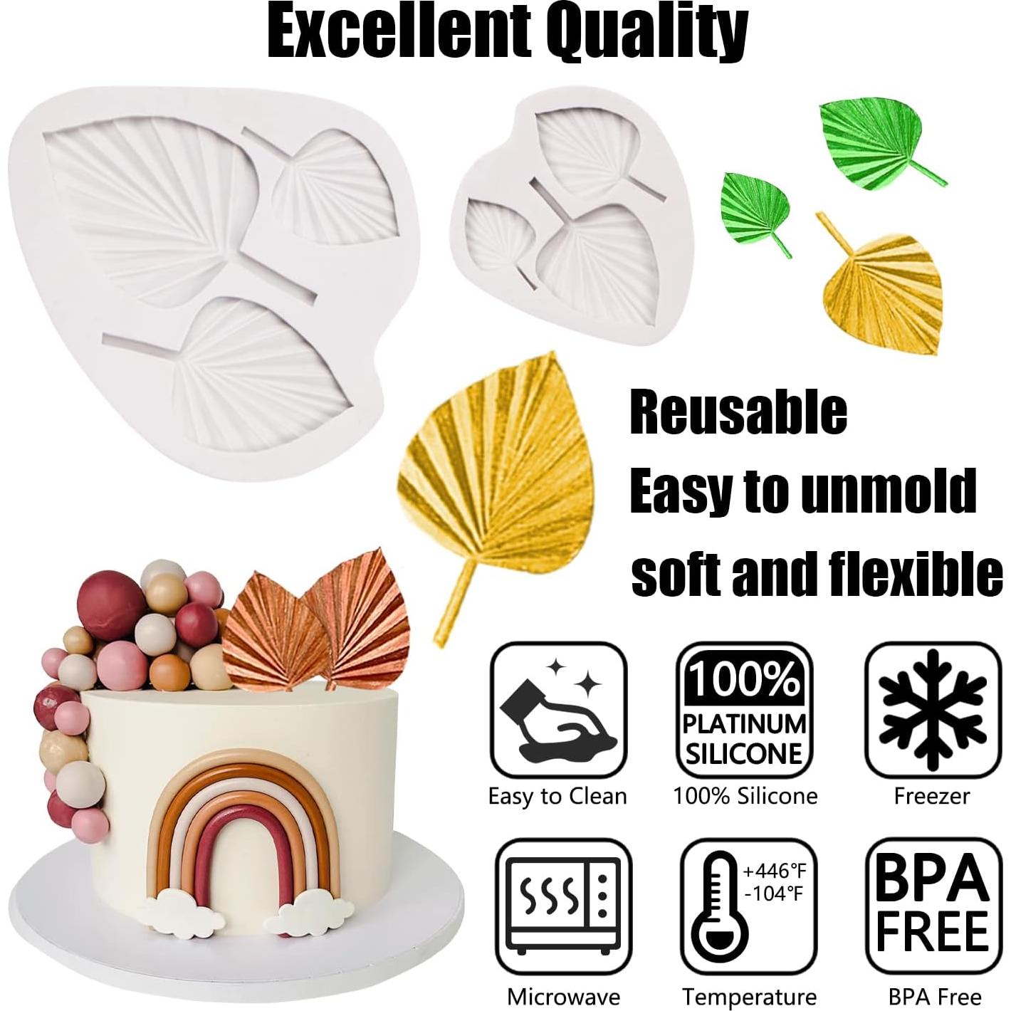 Moldes de Silicona Boho para Fondant y Chocolate 2 Piezas