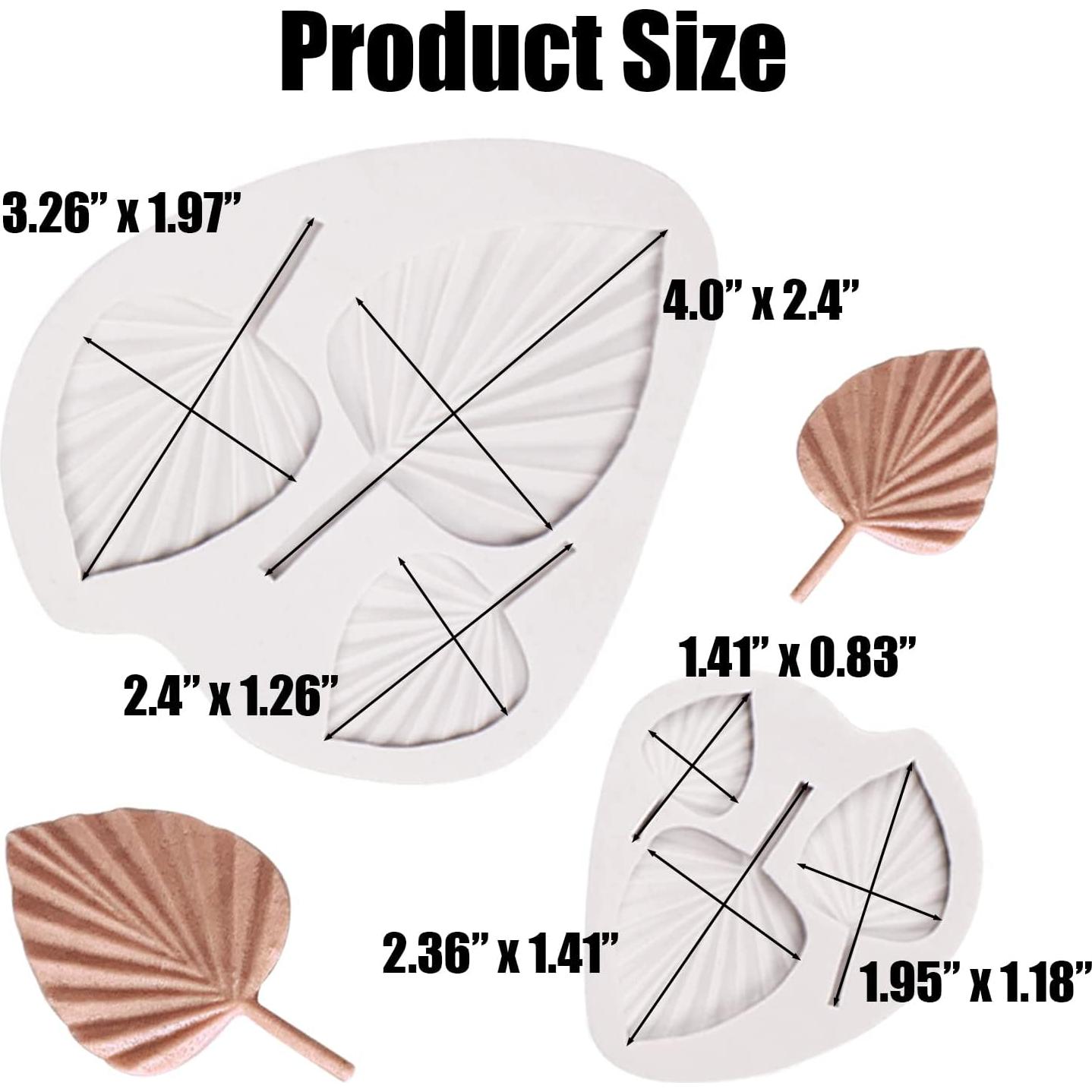 Moldes de Silicona Boho para Fondant y Chocolate 2 Piezas