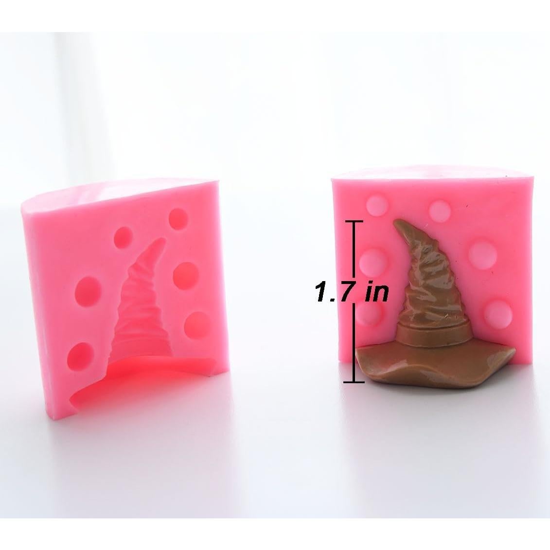 Molde de Silicona para Cupcake Halloween OVENKEI - Sombrero de Bruja