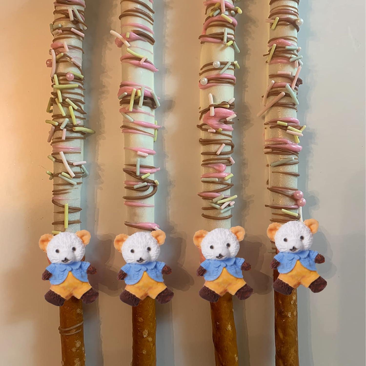 Moldes de Silicona para Pasteles Osito YWZBOMOLDRM 4 Pcs