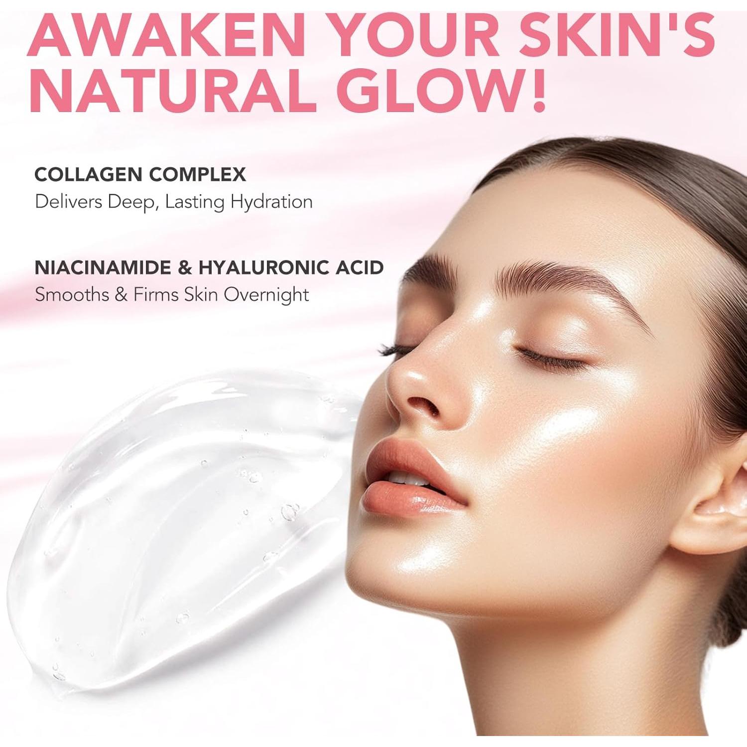 Mascarilla Nocturna de Colágeno SHANWU Hidratante 1 pieza