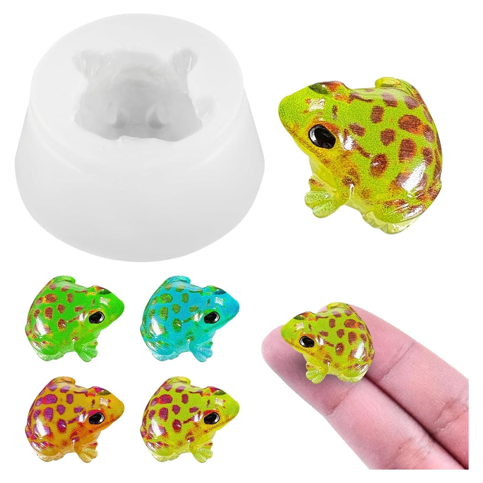 Molde de Silicona Rana Mini BROVITI para Manualidades DIY