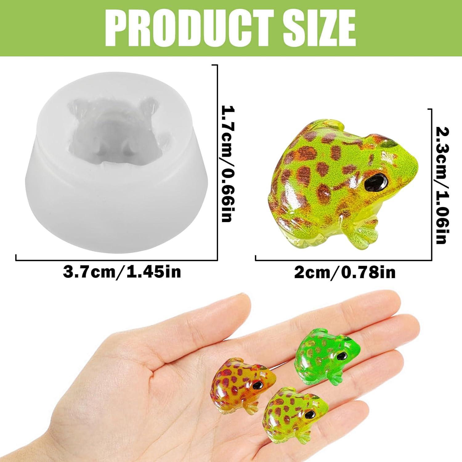 Molde de Silicona Rana Mini BROVITI para Manualidades DIY