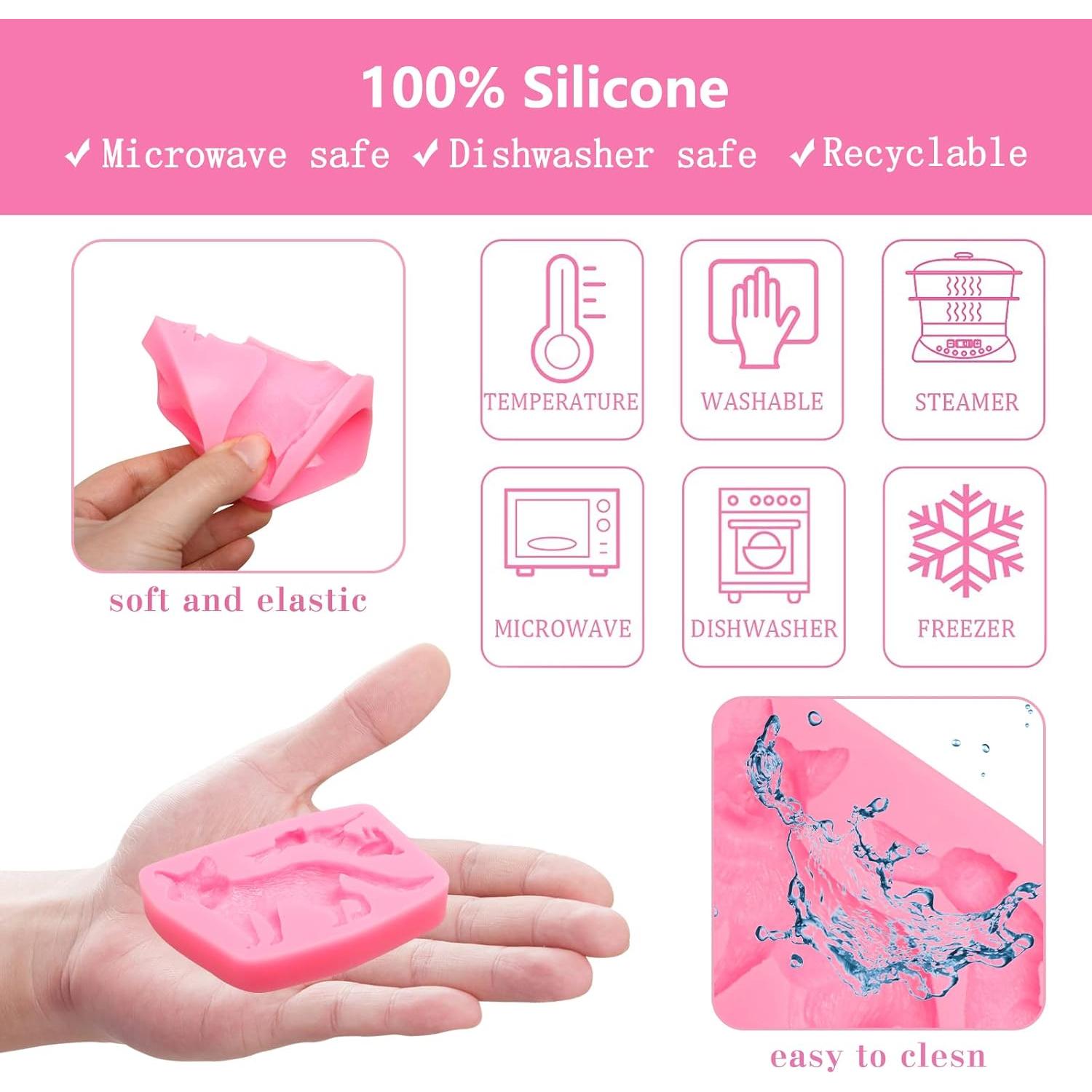 Molde de Silicona para Fondant LCcakem - Animales del Bosque