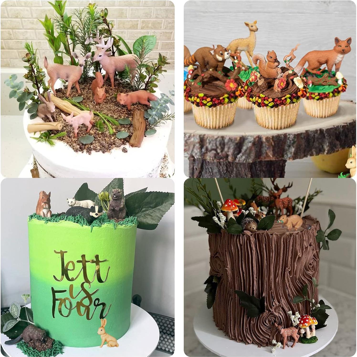 Molde de Silicona para Fondant LCcakem - Animales del Bosque