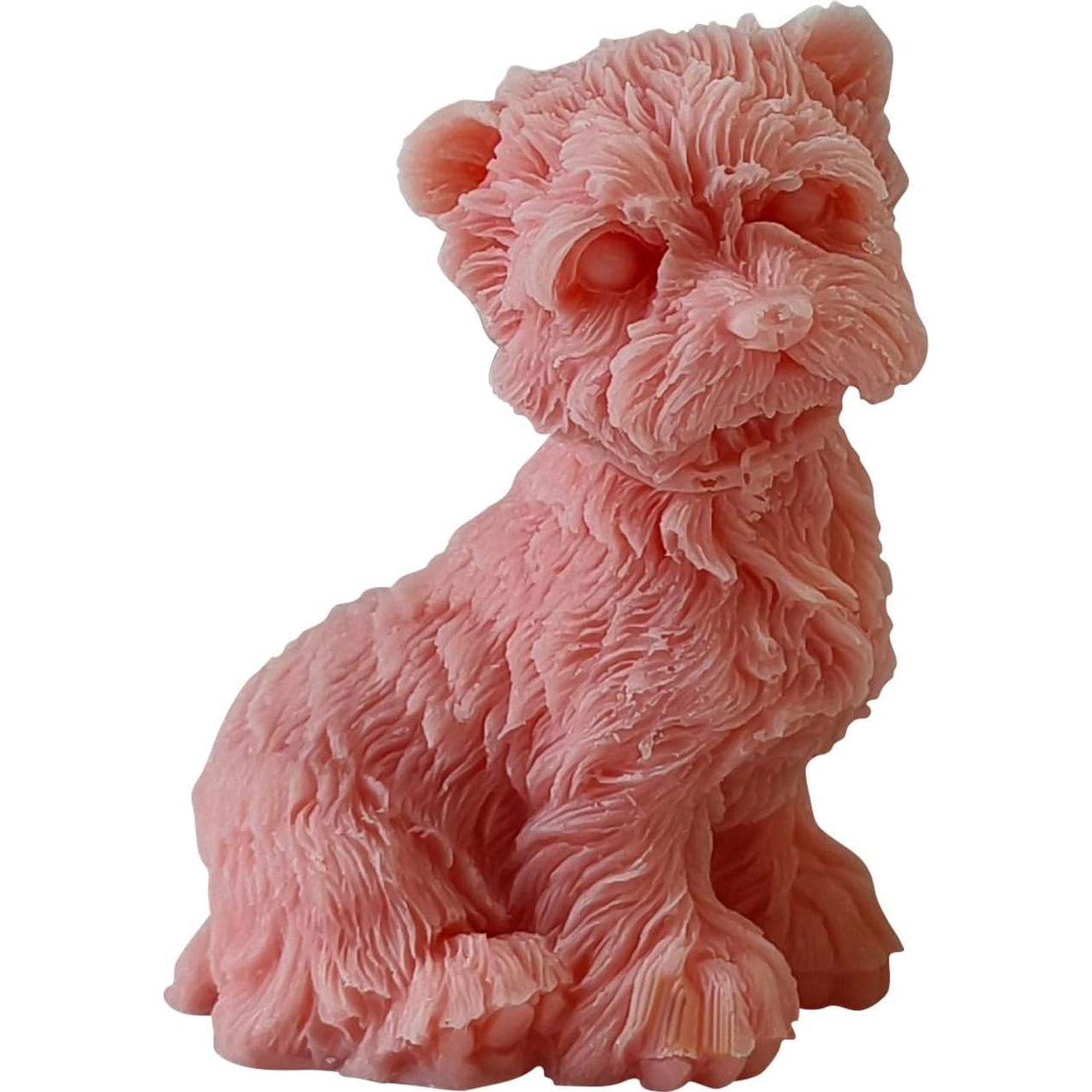 Molde de Silicona 3D ESEDAGE para Vela y Jabón - Perro