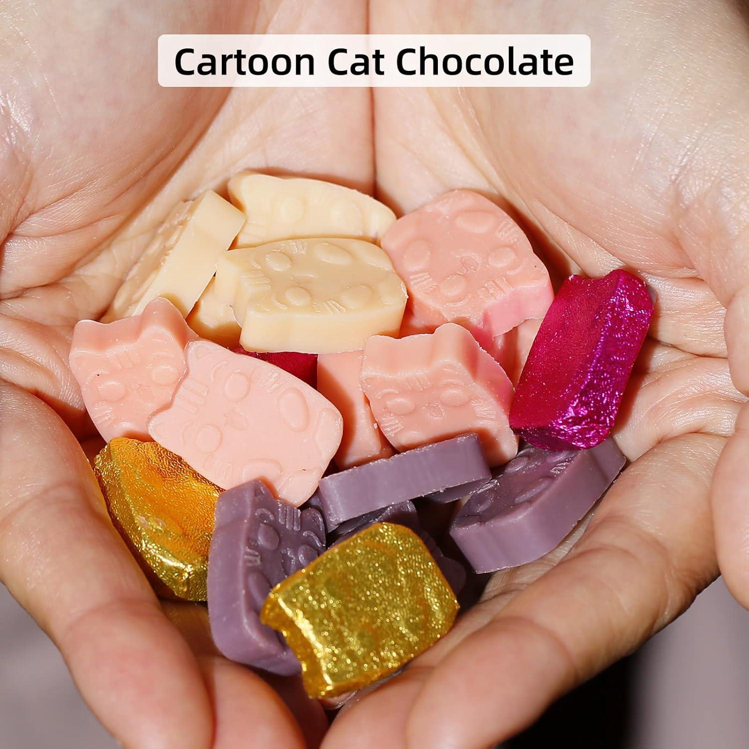 Molde de Silicona para Chocolates Gato Amyandone 91 Cavidades