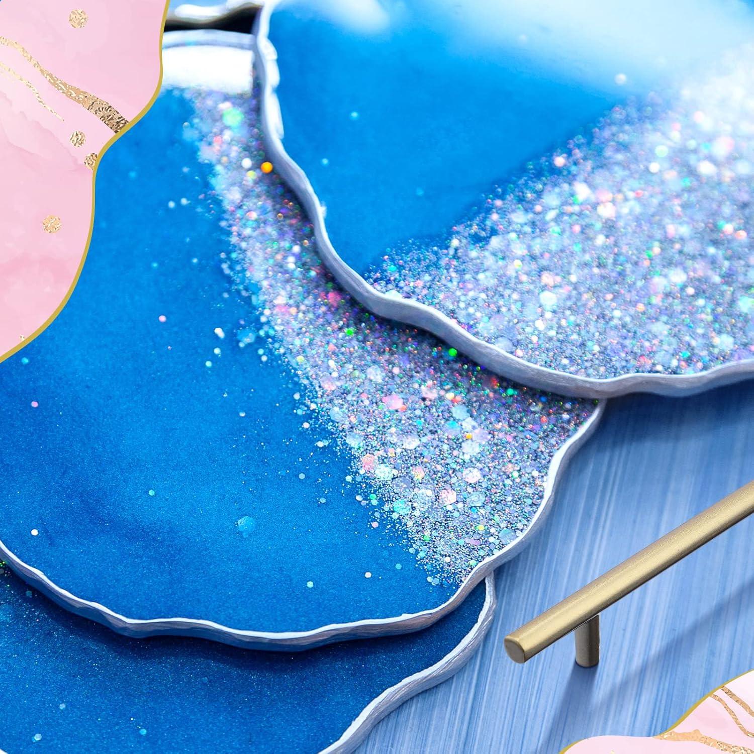 Juego de Moldes de Silicona Hoolerry para Resina - 5 Piezas