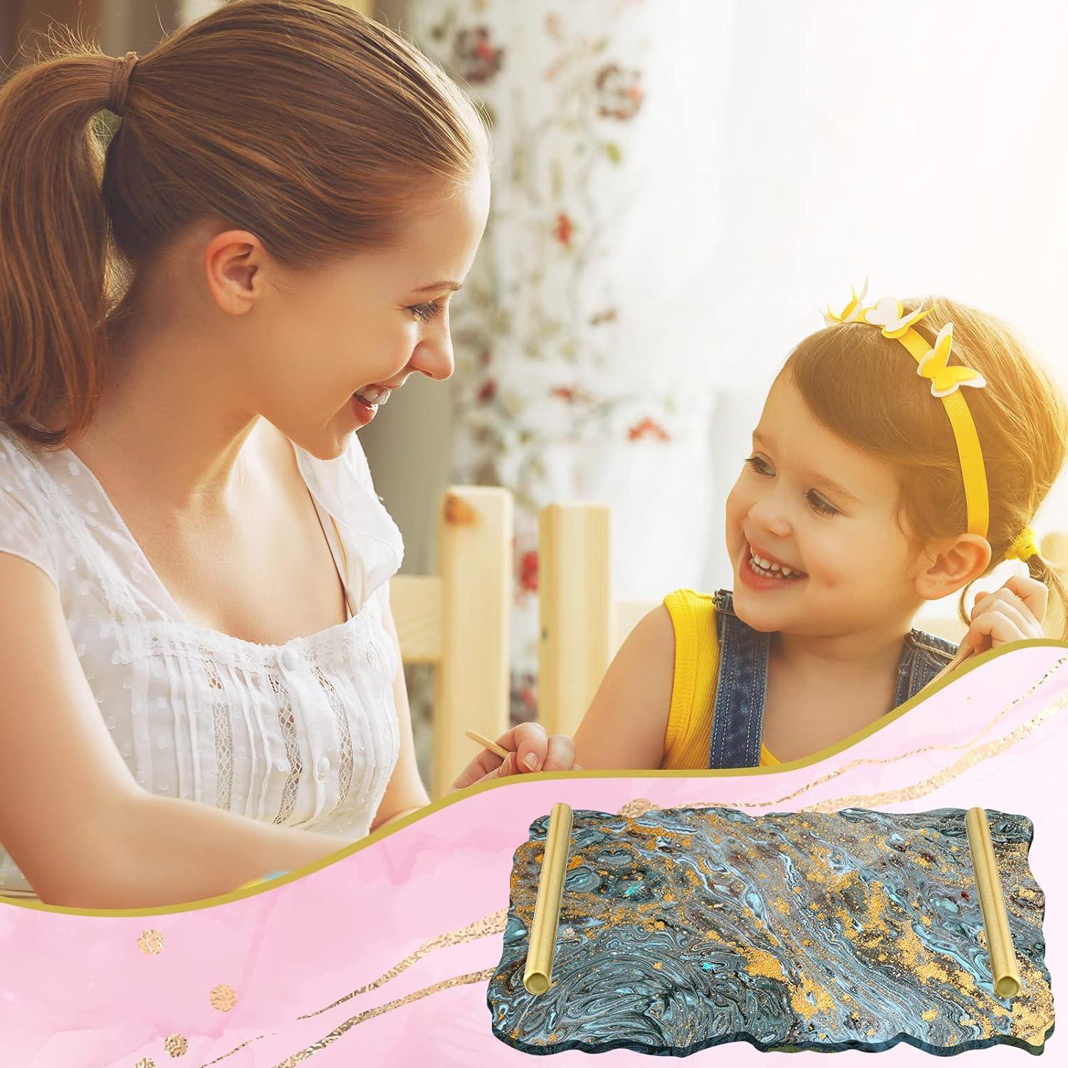 Juego de Moldes de Silicona Hoolerry para Resina - 5 Piezas