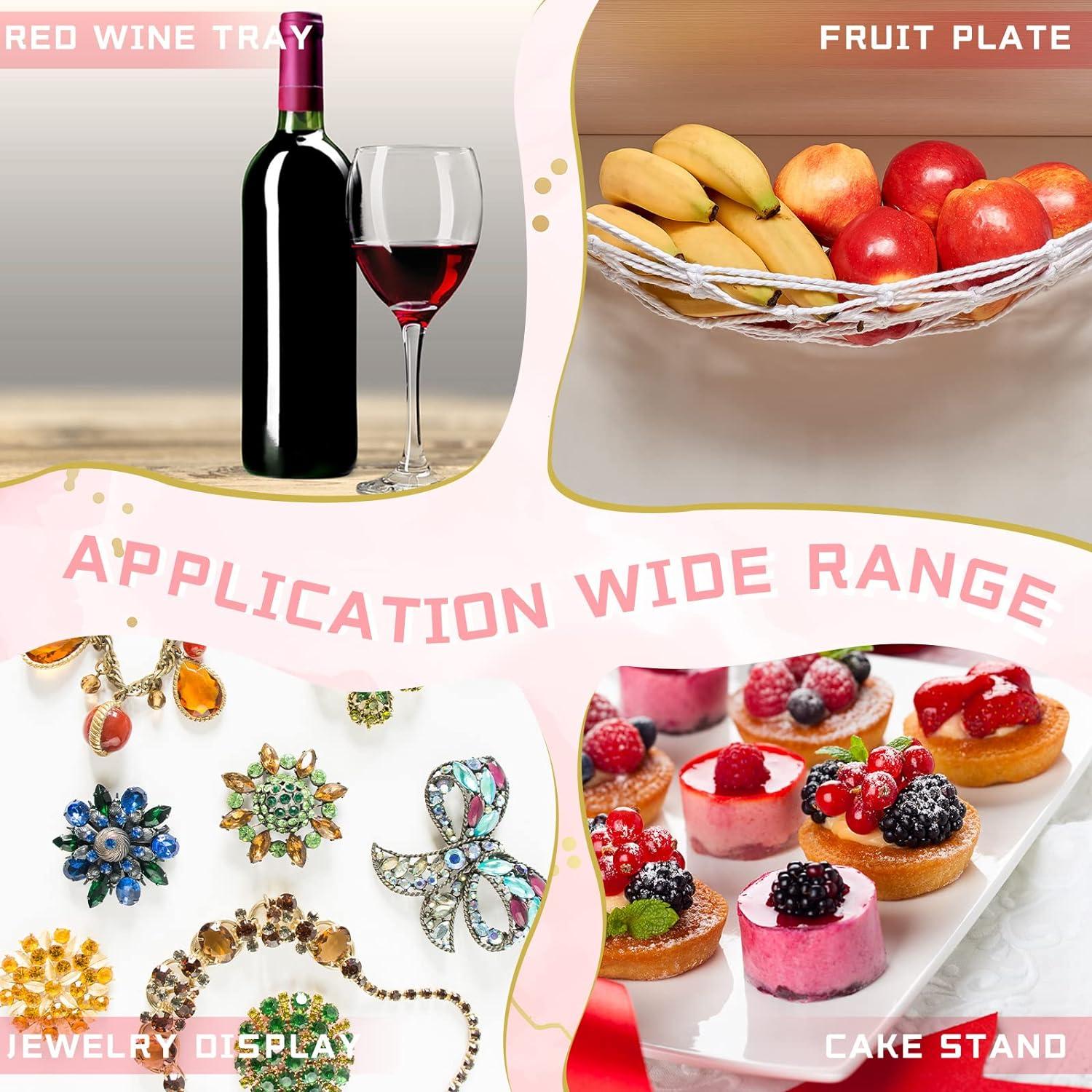 Juego de Moldes de Silicona Hoolerry para Resina - 5 Piezas