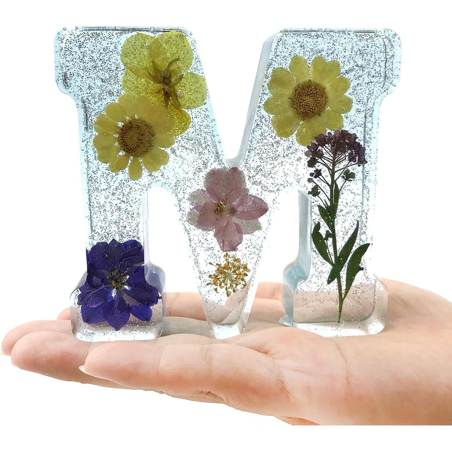 Molde de Silicona ESEDAGE Letras Mayúsculas 26 Piezas 10.9x9.9cm