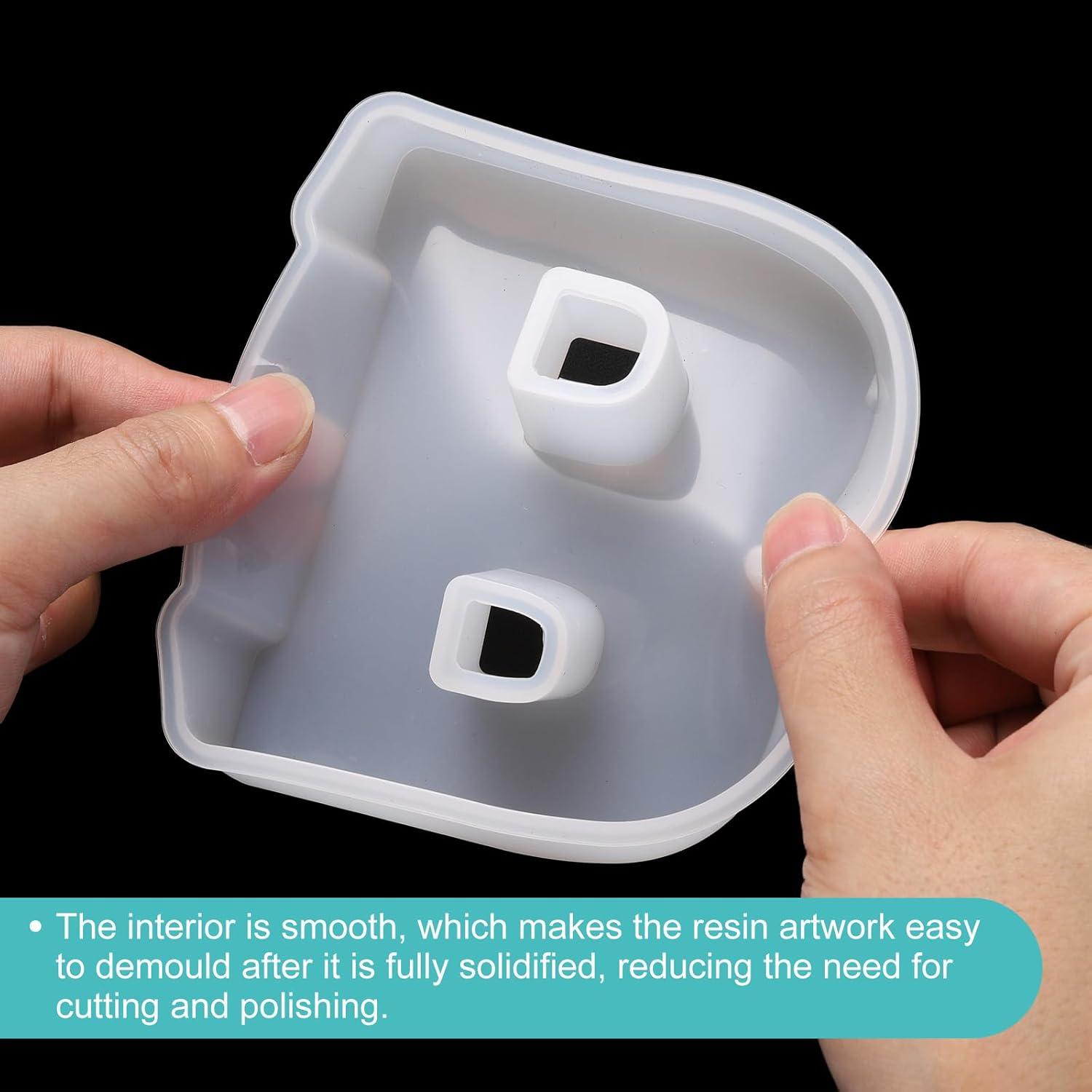 Molde de Letras Grandes HARFINGTON 26pcs Silicona 10.16cm