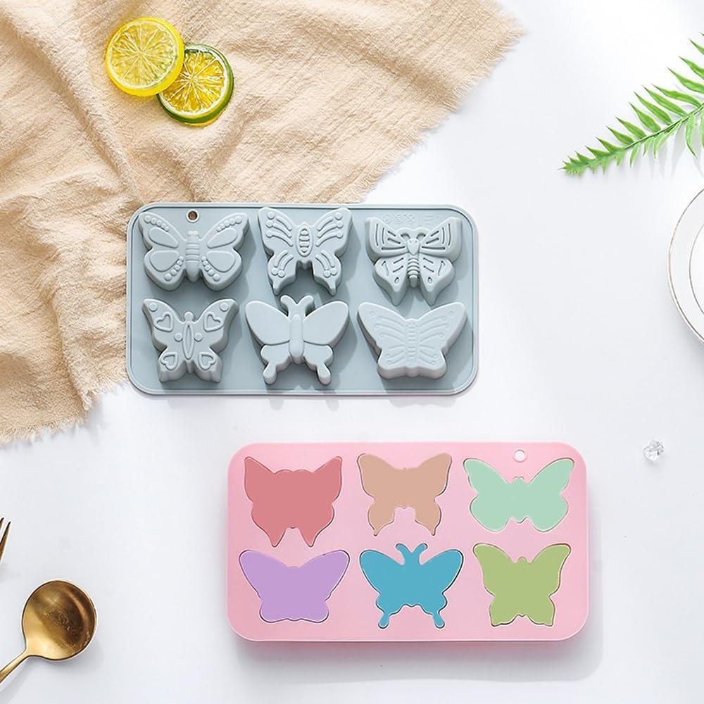 Moldes de Silicona Mariposa 3D Arvintas - 2 Piezas