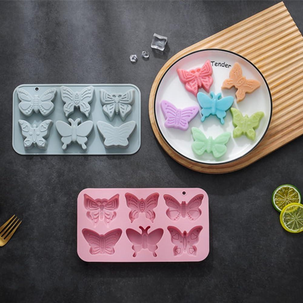 Moldes de Silicona Mariposa 3D Arvintas - 2 Piezas