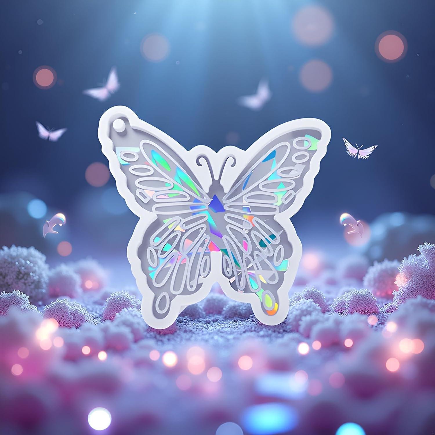 Molde de Silicona Mariposa Xinjincang para Resina DIY