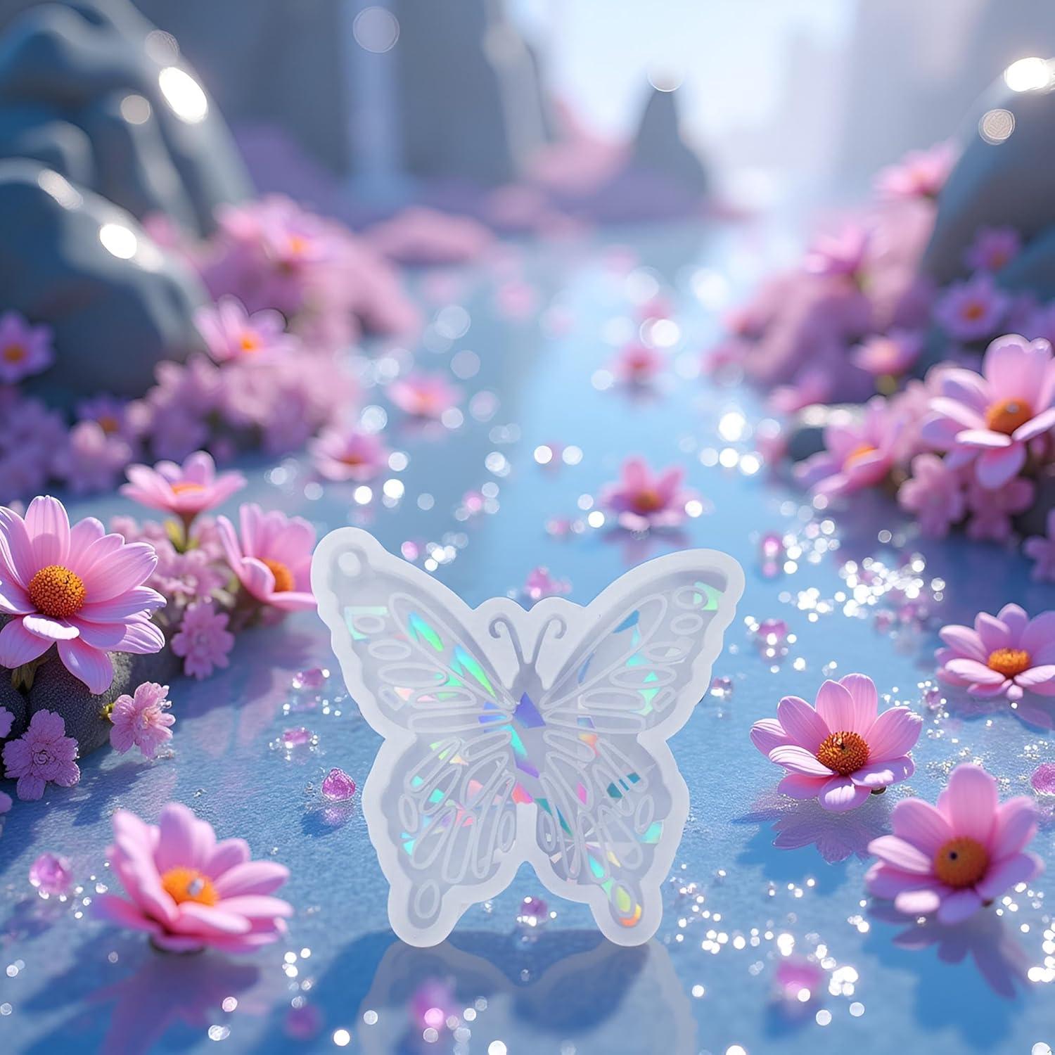 Molde de Silicona Mariposa Xinjincang para Resina DIY