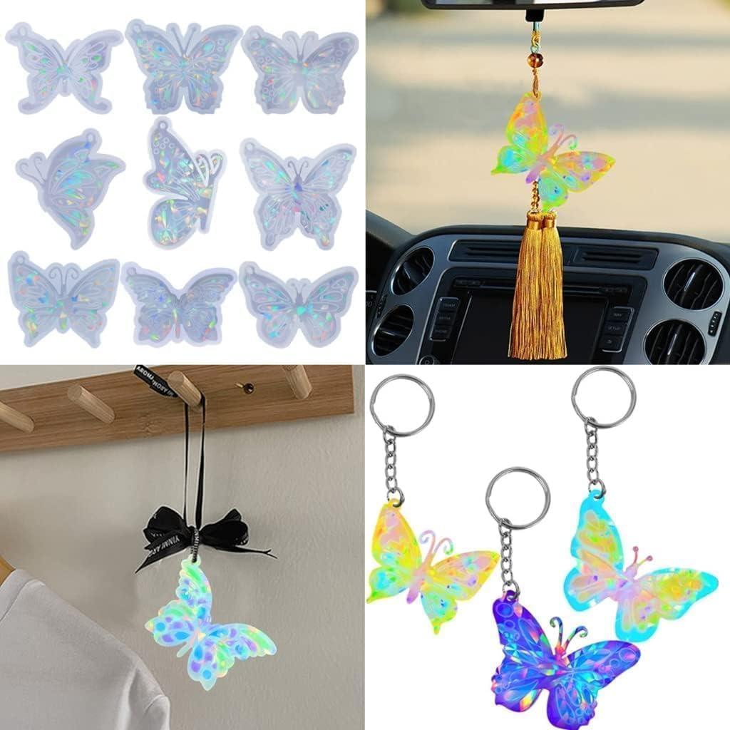 Molde de Silicona Mariposa Xinjincang para Resina DIY