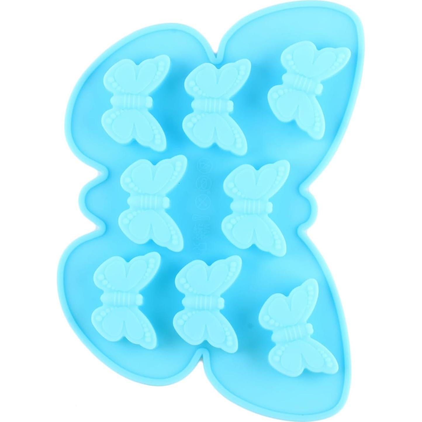Moldes de Chocolate de Silicona Mariposa YIMINGMOLD 2 Piezas