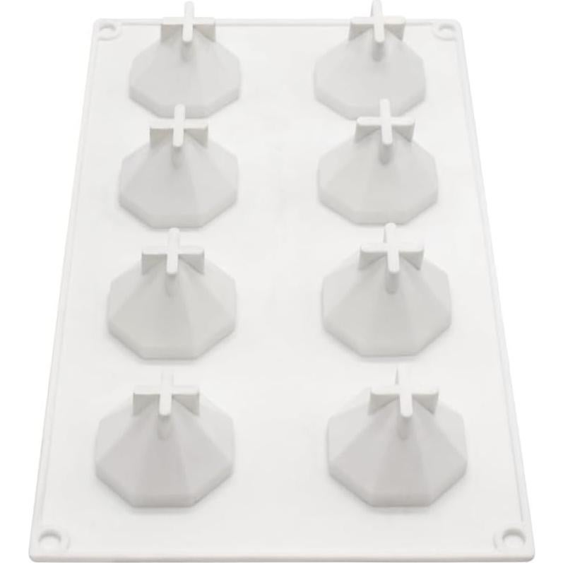 Molde de Silicona para Cubos de Hielo Diamante 3D Mostsom 30.1x17.4cm