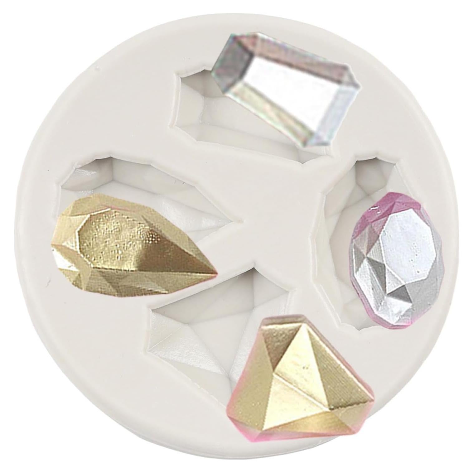 Molde de Silicona para Gemas QDMOLDS 6.68 cm Decoración Pasteles