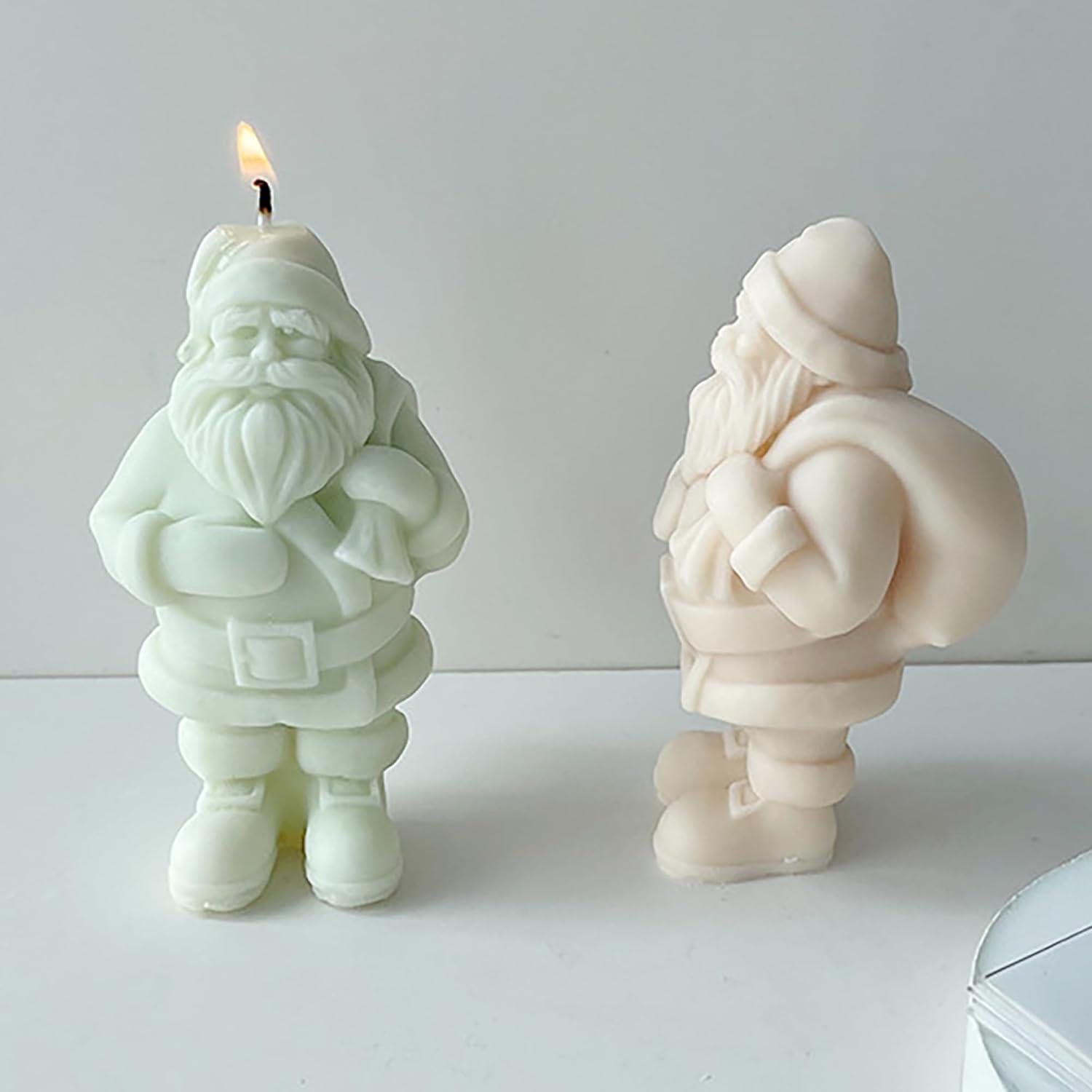 Molde de Silicona para Joyería Santa Claus 3D - EVERELAM