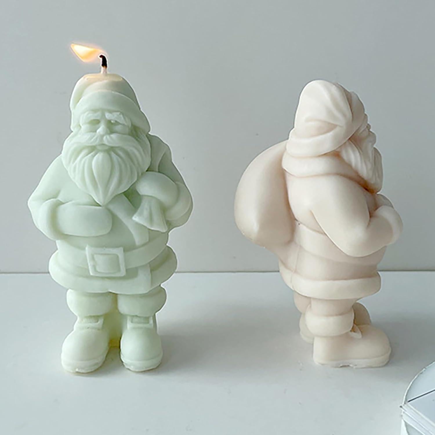 Molde de Silicona para Joyería Santa Claus 3D - EVERELAM