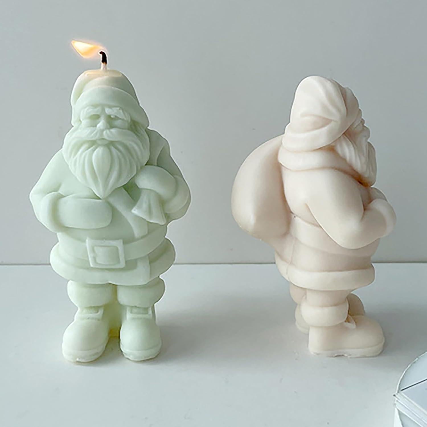 Molde de Silicona para Joyería Santa Claus 3D - EVERELAM