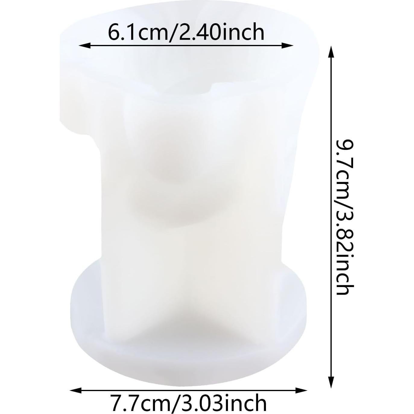 Molde de Velas de Silicona Duende XIAOSHUI 9.1x7.4x3.5 cm