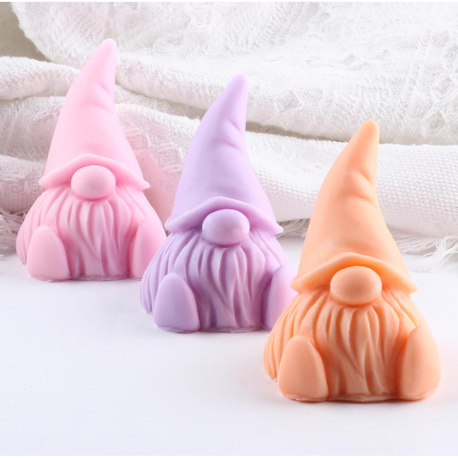 Molde de Velas de Silicona Duende XIAOSHUI 9.1x7.4x3.5 cm