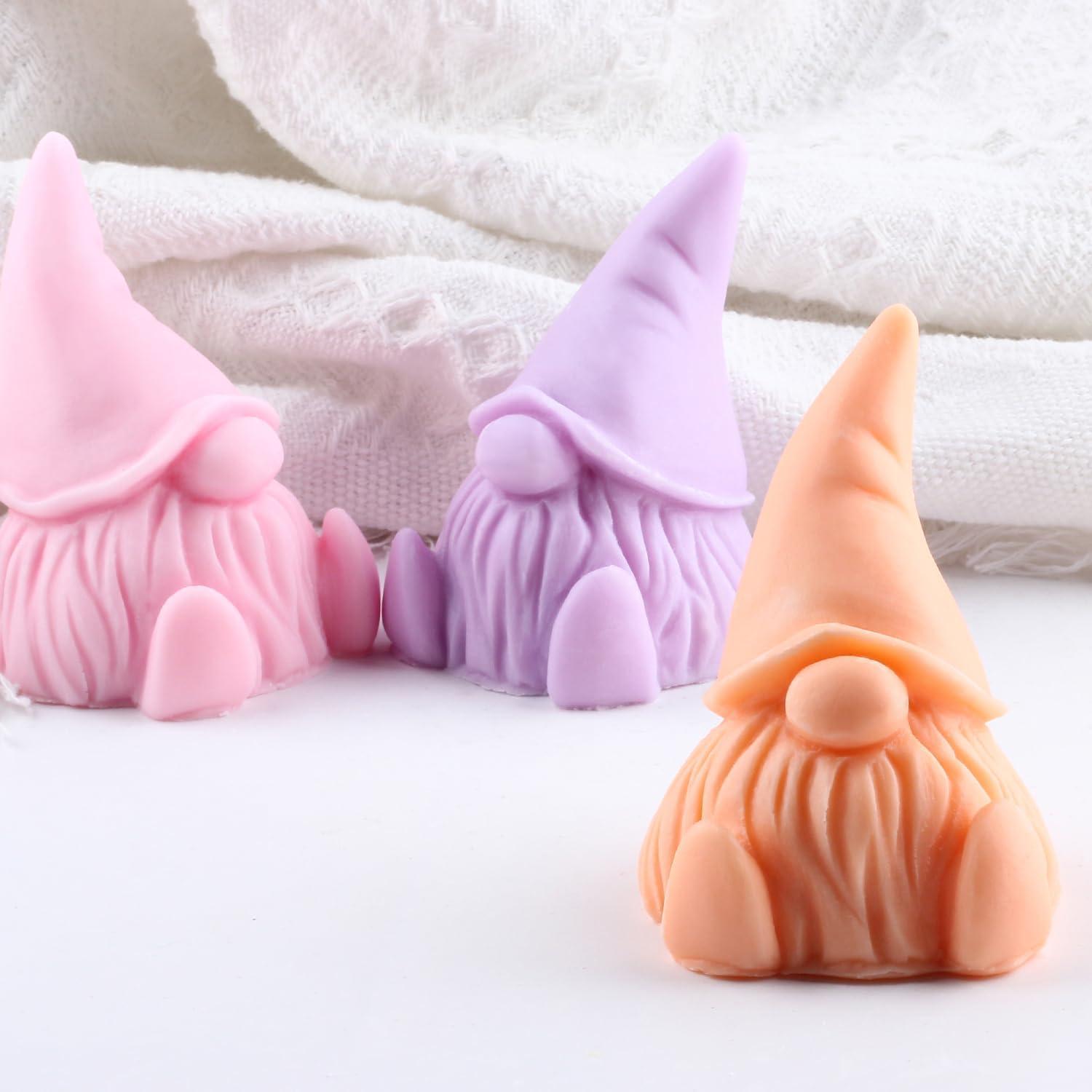 Molde de Velas de Silicona Duende XIAOSHUI 9.1x7.4x3.5 cm