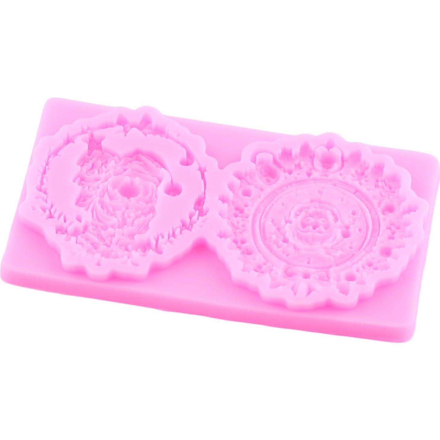 Molde de Silicona de Navidad Mujiang - 4 Piezas Fondant