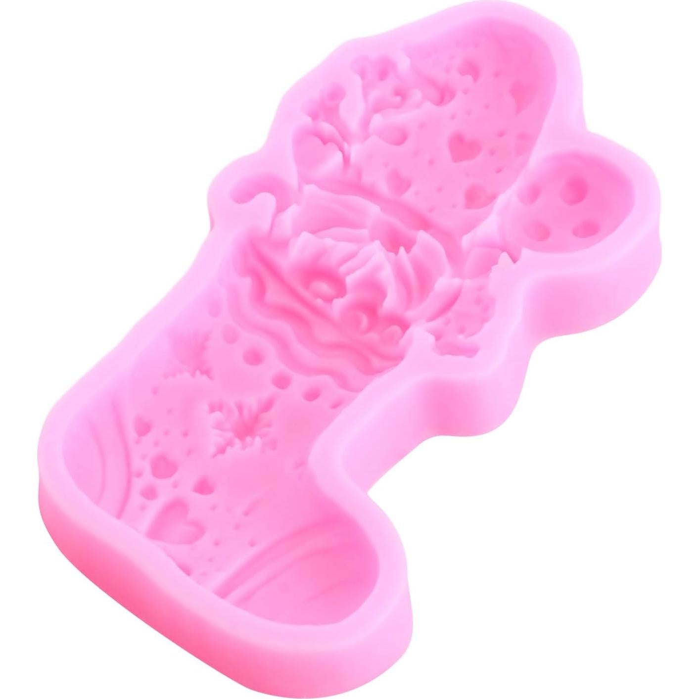 Molde de Silicona para Fondant Navidad YIHUOMOLDS 8x7cm