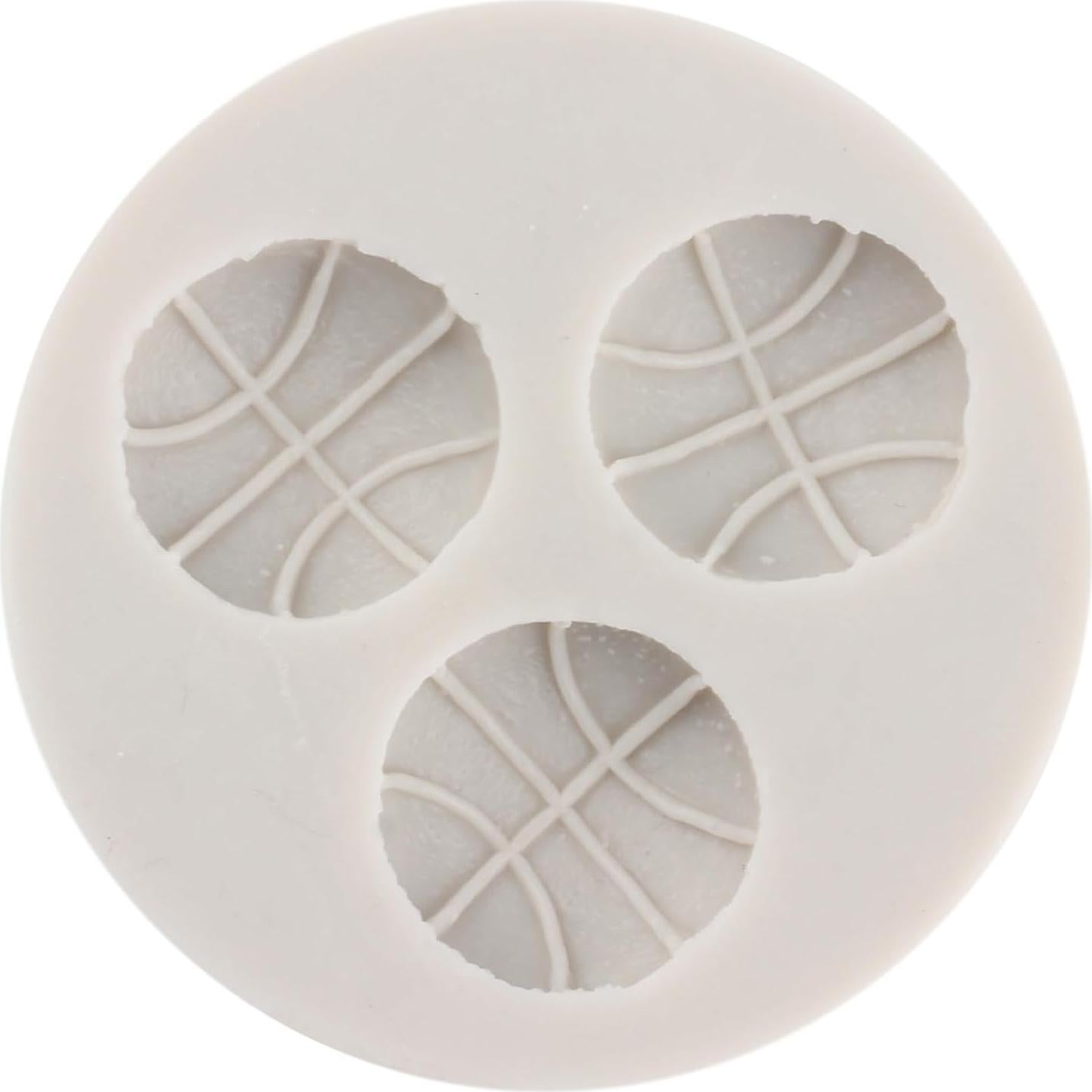 Molde de Silicona para Fondant Baloncesto MINFEIDMS 8x7 cm