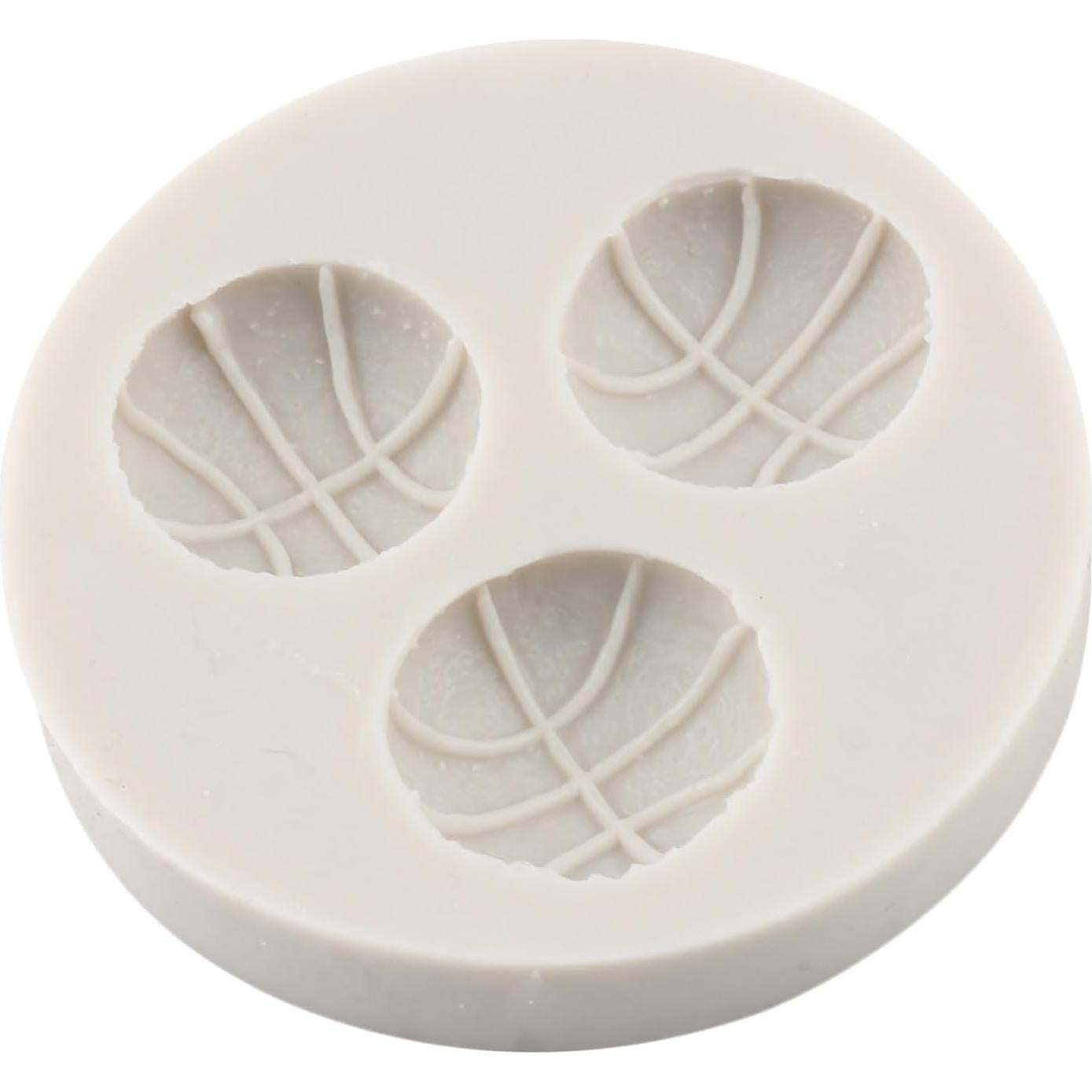 Molde de Silicona para Fondant Baloncesto MINFEIDMS 8x7 cm